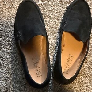 Journee Collection Men's Classic Black Loafers